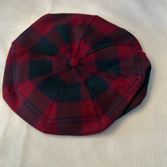 Irish made Hannah golf cap size large tartan - Picture 1 of 6